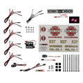 MyTrickRC EM6 Fire Deluxe Light Bar Kit- Fire Basic + Fire Blaze