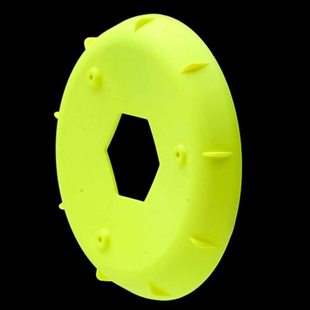 AKA 34102Y Stiffeners for Truggy Evo Wheel Yellow (4)