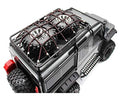 Hot Racing ACC468KN02 RC 1/10 Scale Cargo Net: Black/Red Kit