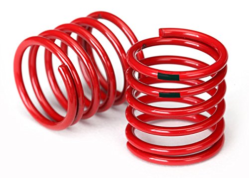 Traxxas 8364 Shock Springs, Red (4.4 Rate, Black Stripe) (2)