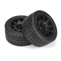 Pro-Line 1020510 Menace HP Mounted Raider Tires 5.7 Black (2) 24mm Hex