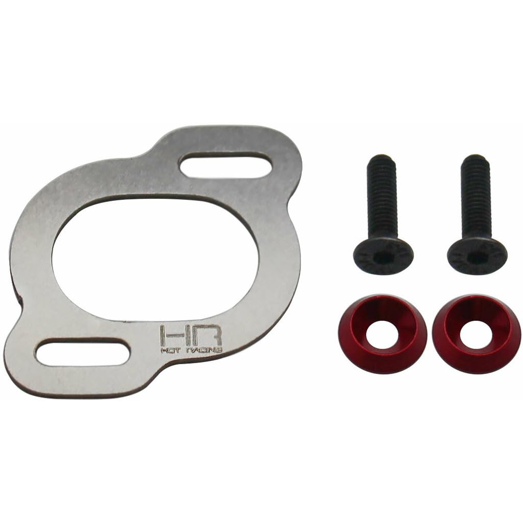 Hot Racing GRR18W Stainless Steel Motor Screw Mount Plate Gorgon