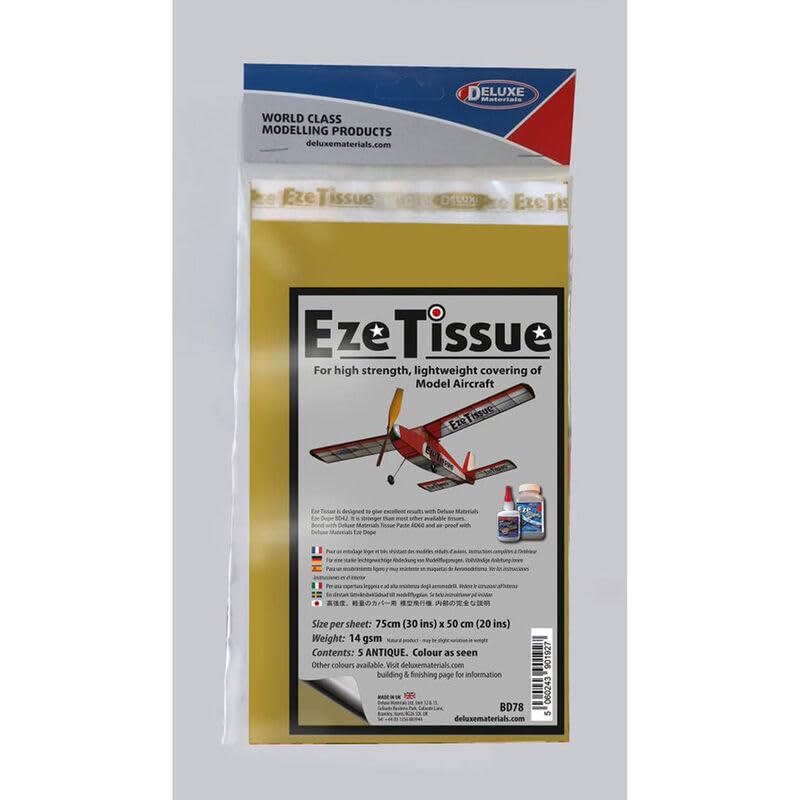 Deluxe Materials BD78 Eze Tissue Antique, 5 sheets