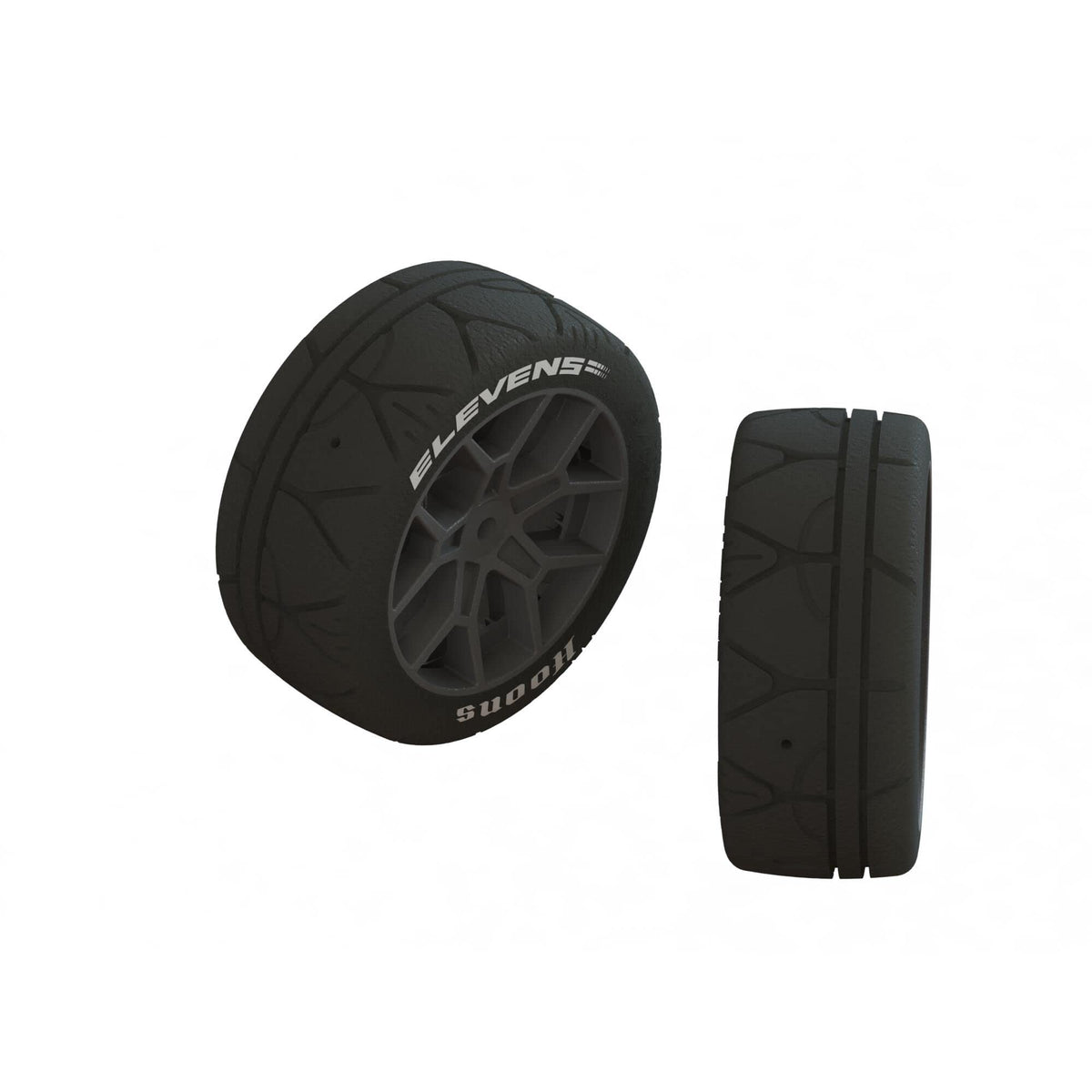 Arrma 550093 dBoots ELEVENS 35/085 2.4 White Tire Set (1 Pair)