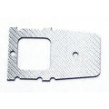 Xtreme Racing 11755S Silver Carbon-Fiber Gyro Mount: T-Rex 250