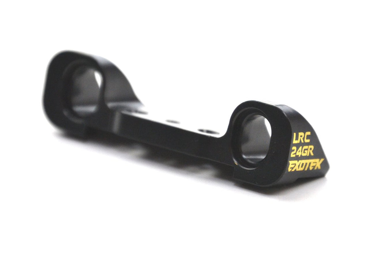 Exotek Racing 1651 22 3.0 Brass Rear/Front LRC Hanger, Black