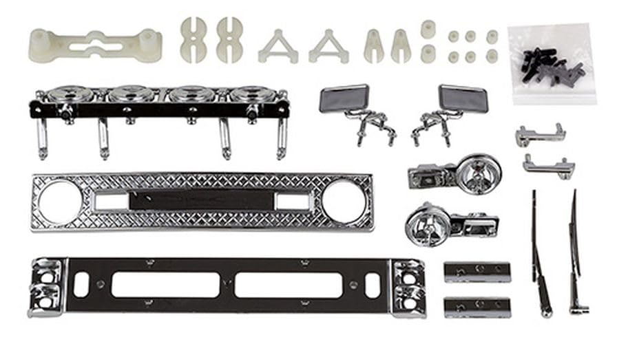 Team Associated 41103 MT12 Accessories, Chrome