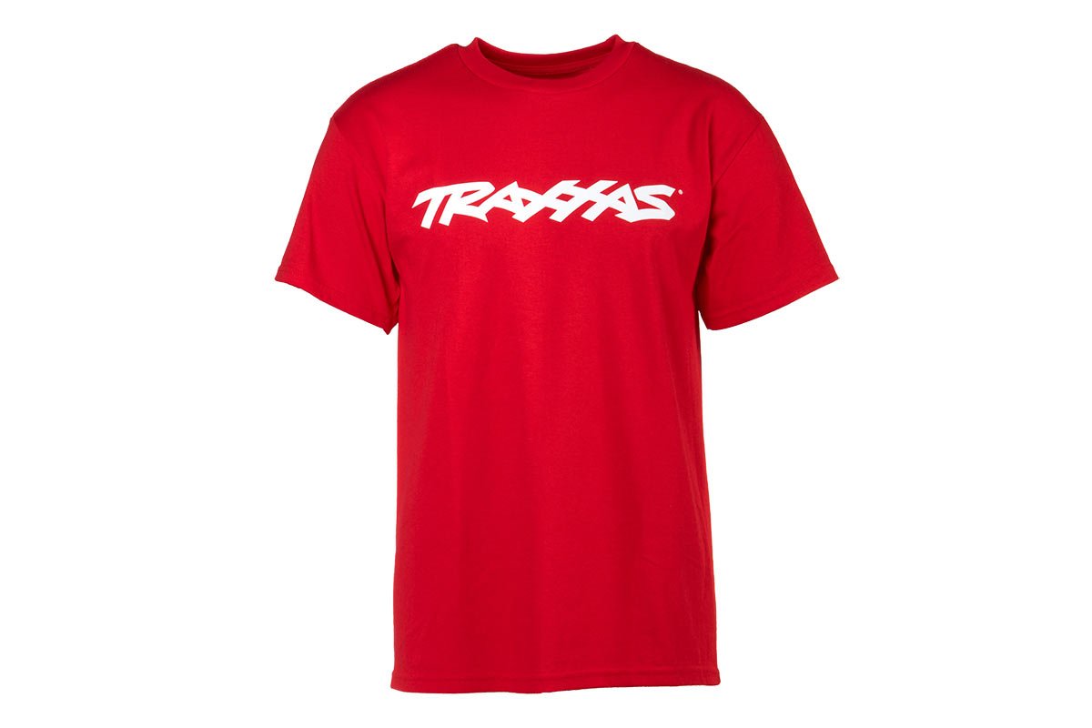 Traxxas 1362-M Logo T-Shirt Red, Medium