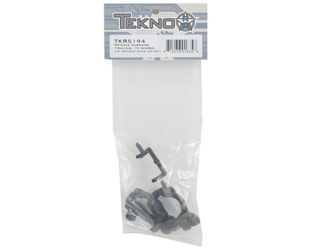 Tekno RC 5194 Spindle Carriers (trailing,15 degree,Left & Right)