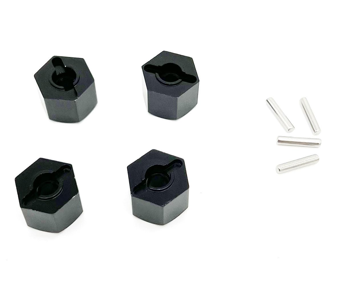 Racers Edge 1960 12mm Wheel Hex Adapters with Pins (4) for CEN F250