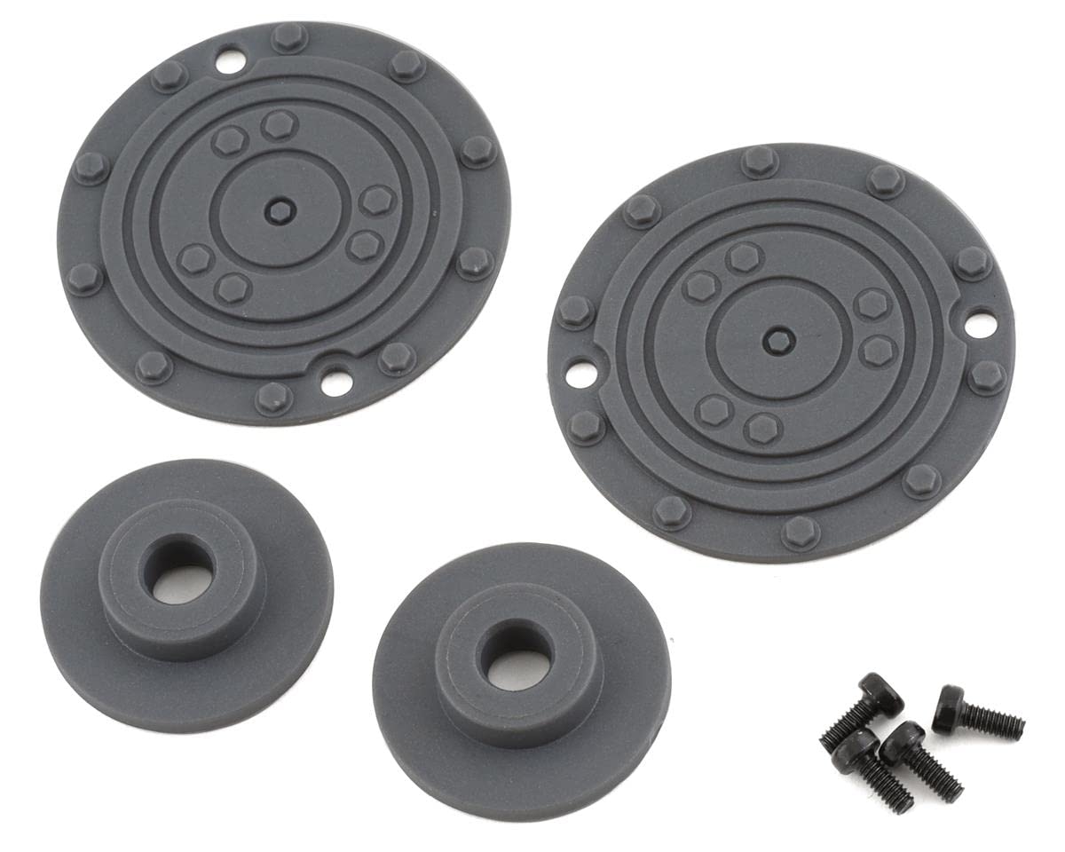 J-Concepts 30844099 1/8 Fling Kings Pre-Mounted Monster Truck Tires, Yellow Compound, 3414S Wheels (2)