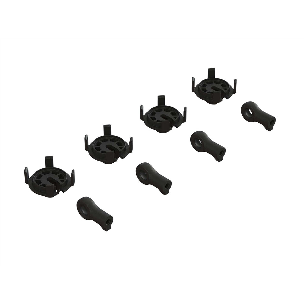 Arrma 330569 Shock Rod End & Spring Perch Set (4 Shocks)