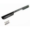 Hot Racing SPN30G CNC Rear Splash Guard Black: Traxxas Spartan