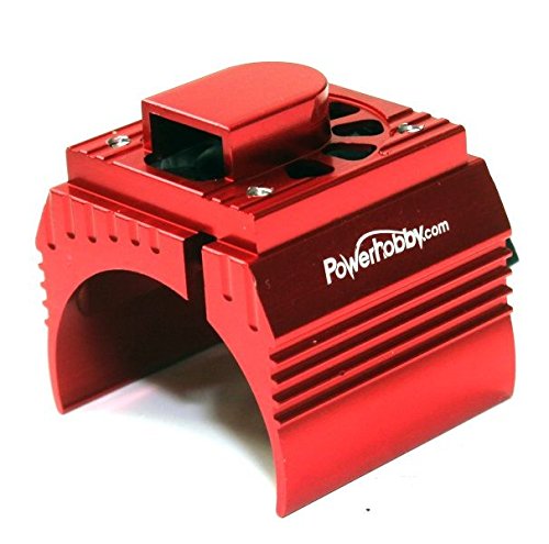 Power Hobby 18FSRED Aluminum Cooling Fan 1/8: Red