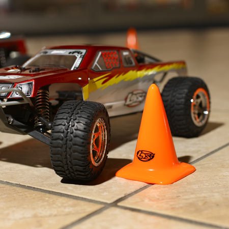 Losi LOSB1107 Course Track Cones, Orange 2.75" (6): 1/18 Mini-T/Desert