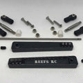 Reefs RC REEFS17 7075 Hard Anodized Aluminum Sway Bar Kit - Gray (21pcs)