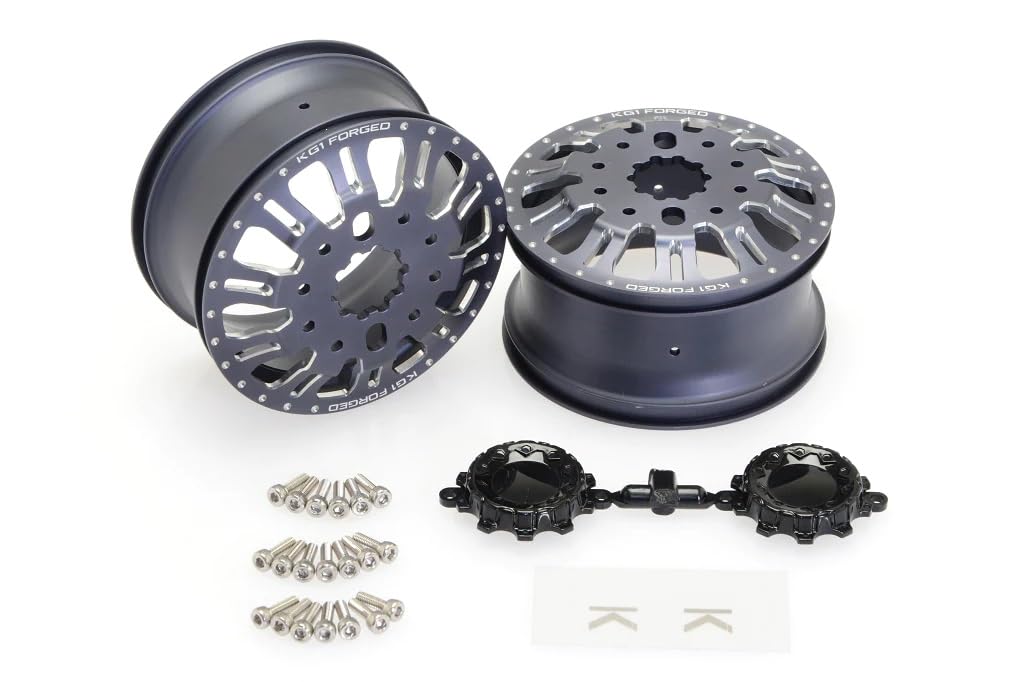 CEN Racing CKD0657 KG1 KD004 Duel Front Dually Wheel (Gunmetal Anodized,