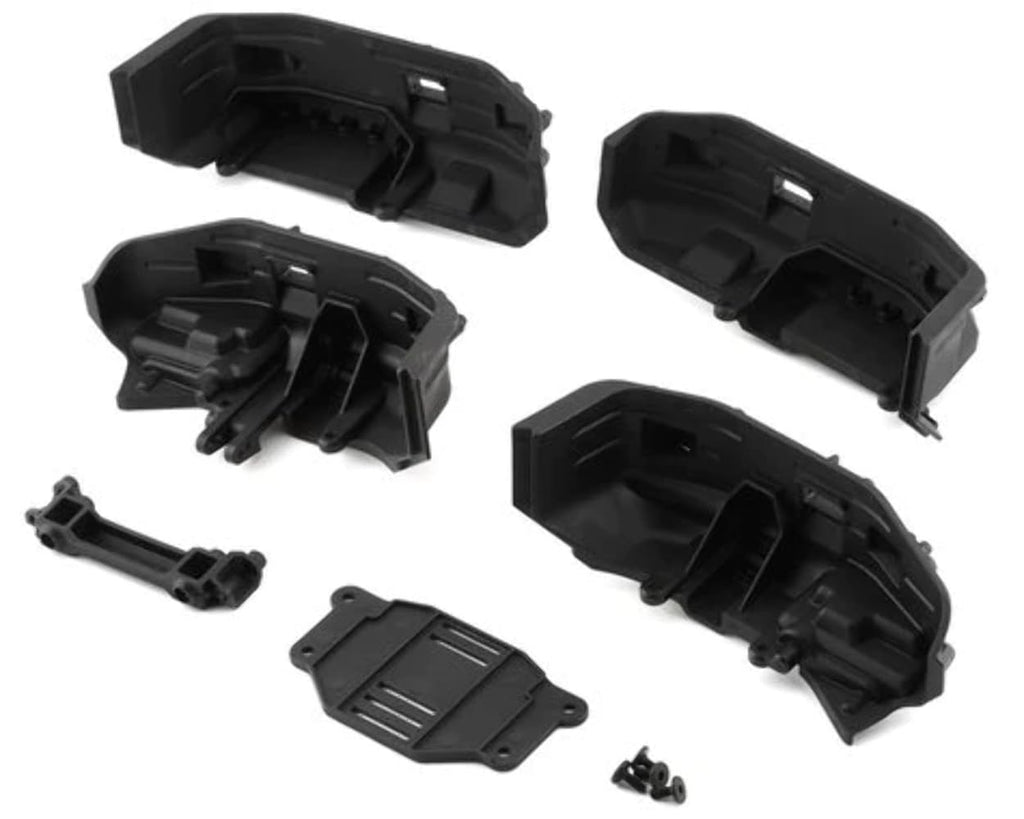 Traxxas 8080X Fenders, Inner (Narrow), Front & Rear