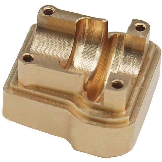 Hot Racing TRXM12H01 Front Aluminum Axle Brass cover TRX4-M