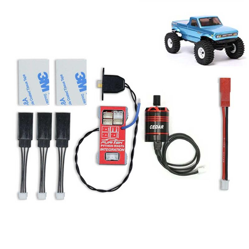 Furitek 2567 Python RXGT5 Brushless ESC & Motor Combo with Flysky FS-GT5 Integration: Ascent-18