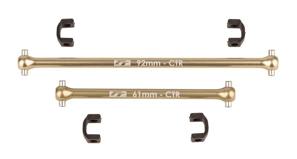 Team Associated 92373 RC10B74.2 FT Center Dogbone Set, Aluminum