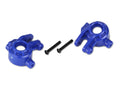 Traxxas 9037X Steering Blocks, Extreme Heavy Duty, Blue (Left & Right)