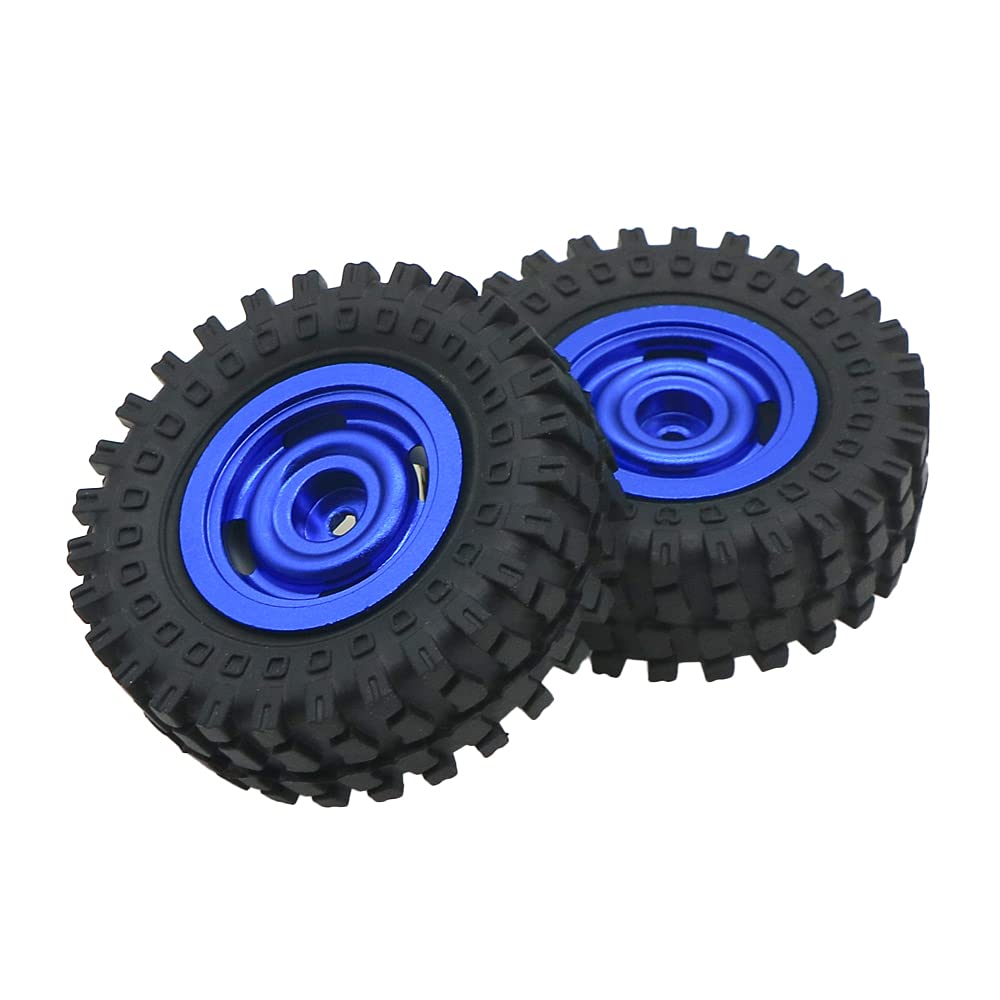Panda Hobby OPC636046ACBL Classico4 Aluminum Wheels, Black with 60mm Tires fits Tetra18 X1, X1T, X2, X2T, K1