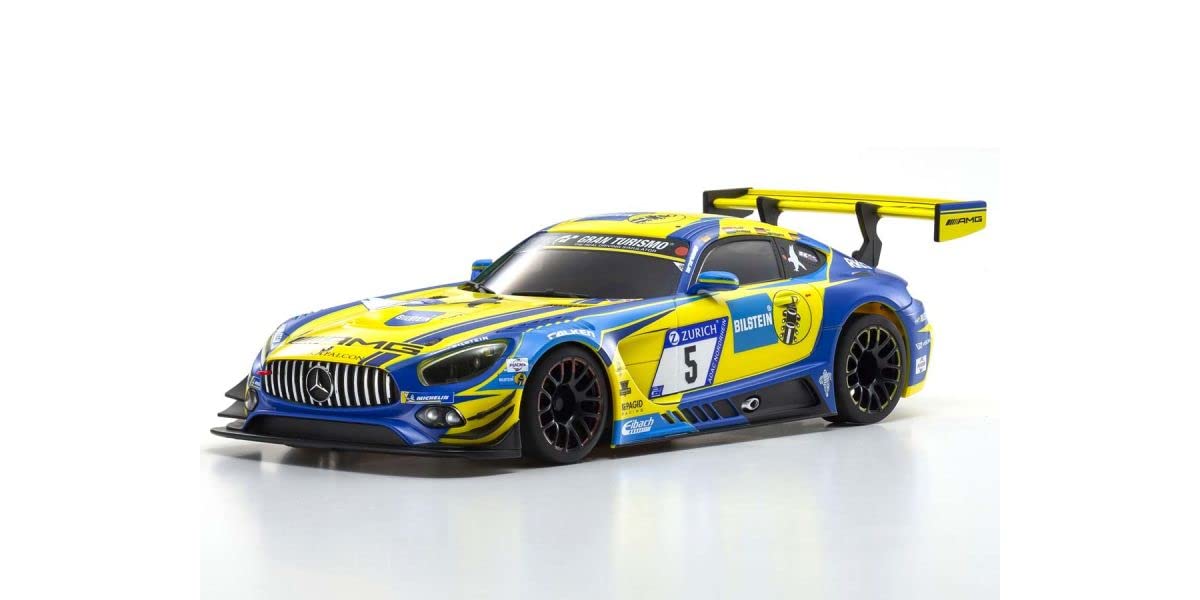 Kyosho 32345BLY MINI-Z RWD Mercedes-AMG GT3 Blue/Yellow
