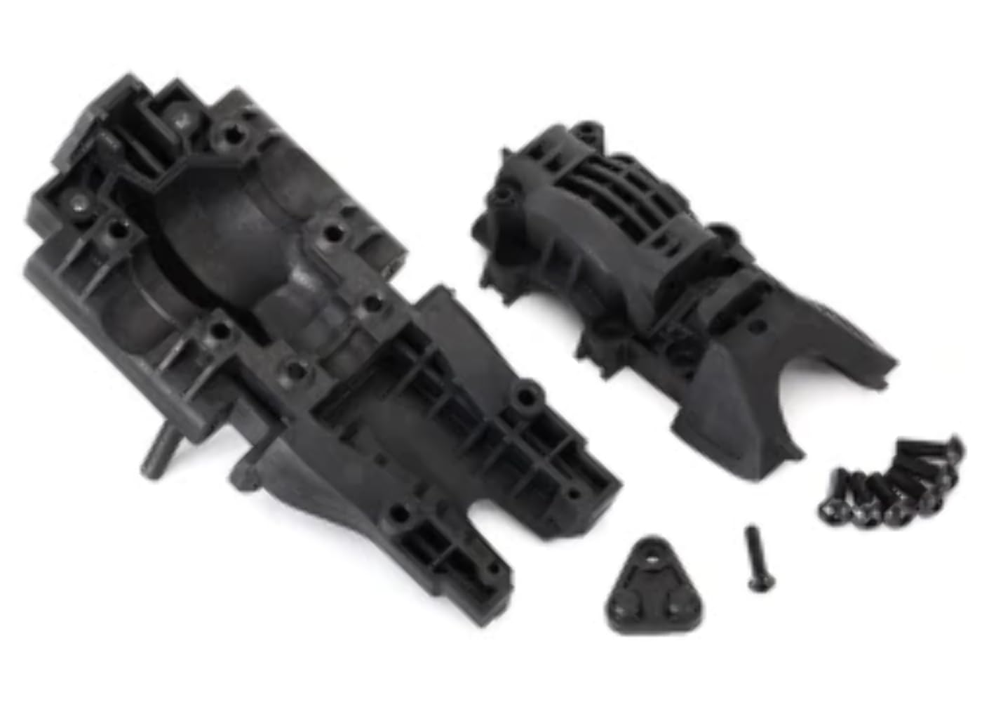 Traxxas 8629 Rear Bulkhead, Upper & Lower / 4x12mm BCS (6) (Req #8622 Chassis)