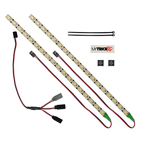 MyTrickRC LS3 Green Underbody Glow - 2-12" Gel Coat-Waterproofed Light