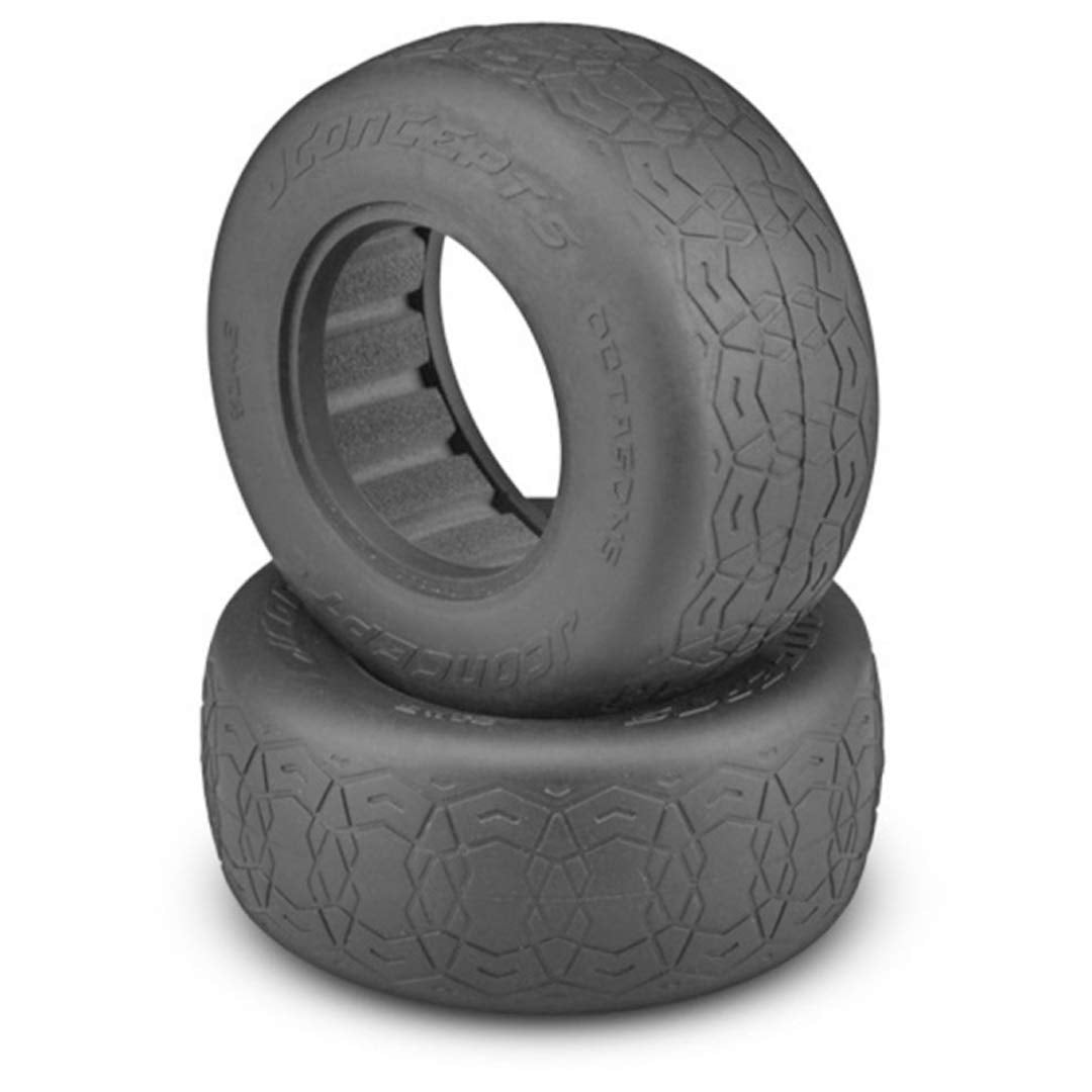 J Concepts JCO314602 3" x 2.2" SCT Truck Octagons - Green Compound