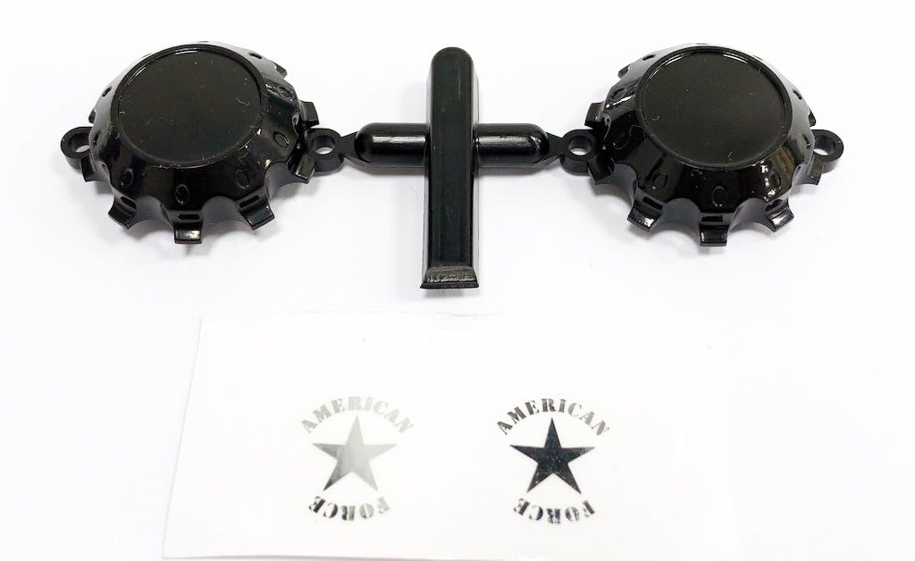 CEN Racing CD0630 American Force H01 Contra Wheel Cap Black w/ Decal