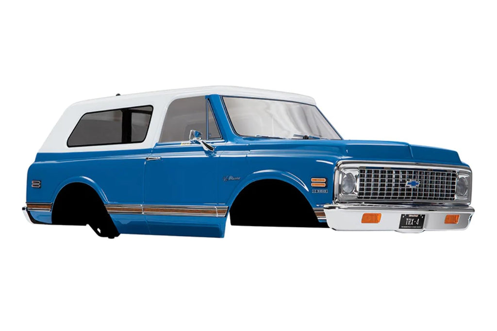 Traxxas 9111X Body, Chevrolet Blazer (1972), Complete Painted, Blue