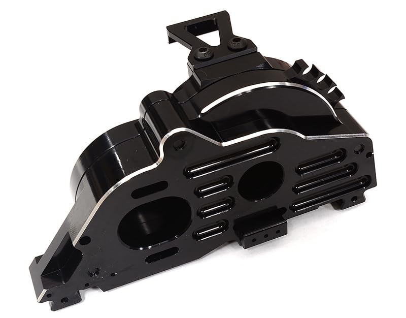 Integy C32932BLACK Billet Machined Motor Mount Set for Arrma 1/10 Kraton 4X4 4S V2 BLX