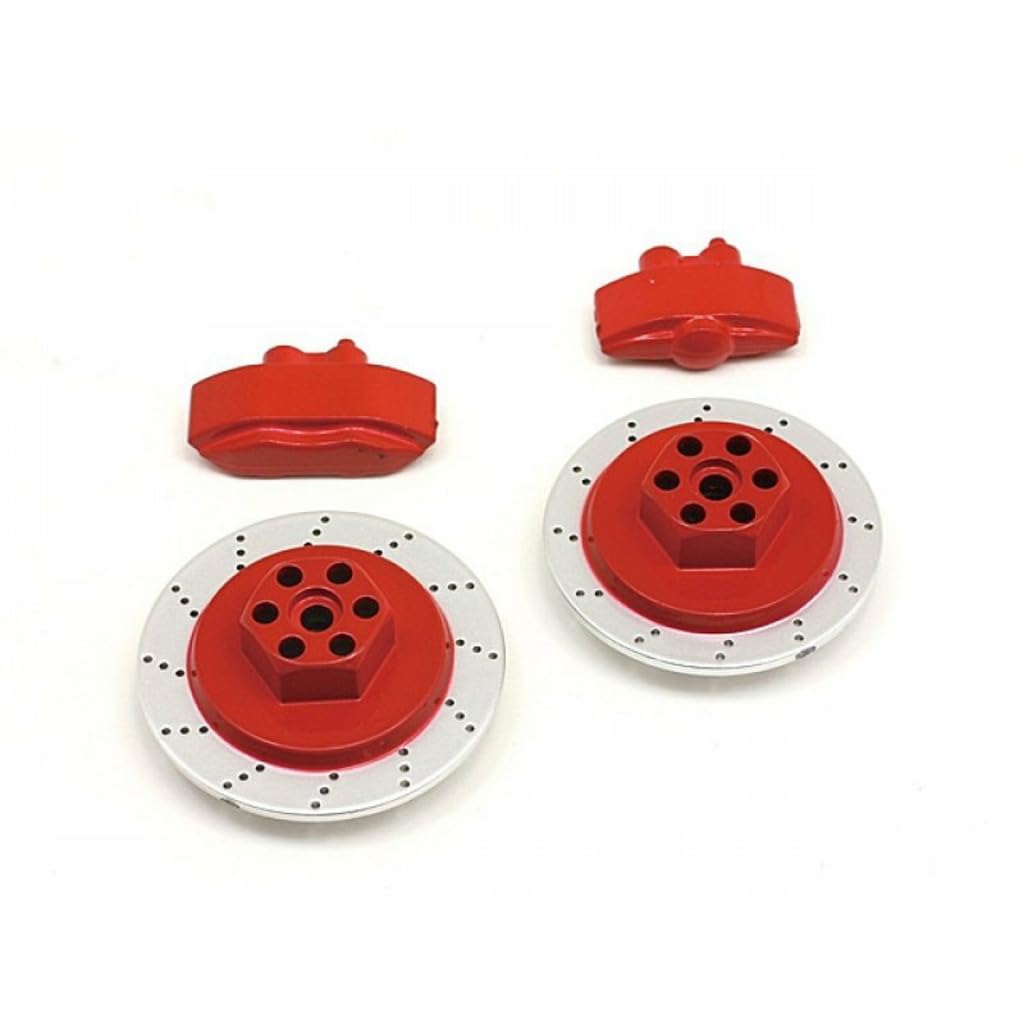 HPI Racing 33450 E10 Brake Disc & Caliper Set (Red)