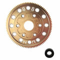 Hot Racing SCP888H Hard Anodized 88T Aluminum Spur Gear: Axial Wraith/SCX10/AX10