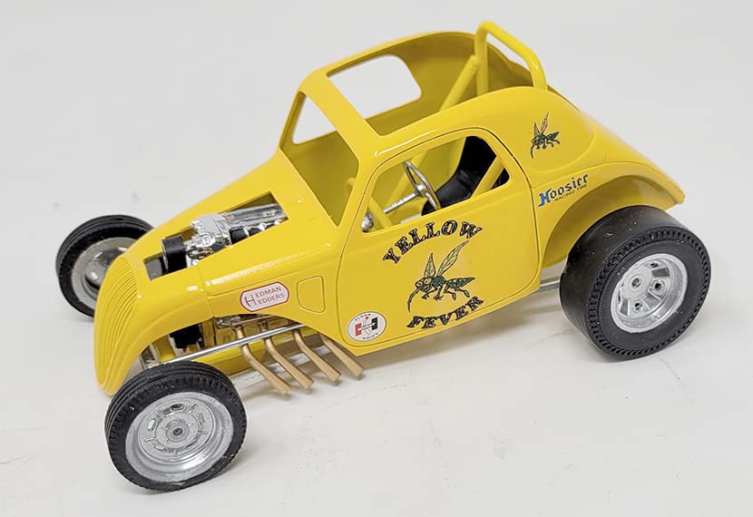 Atlantis 13101 Yellow Fever Dragster Keelers Kustoms 1:25 Model Kit