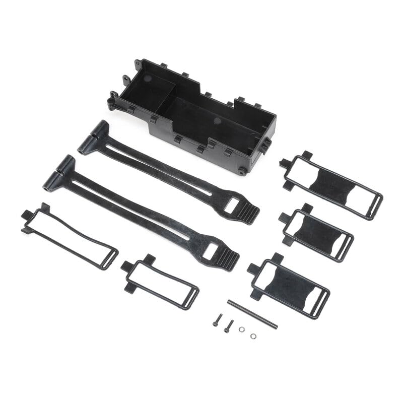 Team Losi LOS241065 Low CG Battery Tray & Straps: LMT Mega