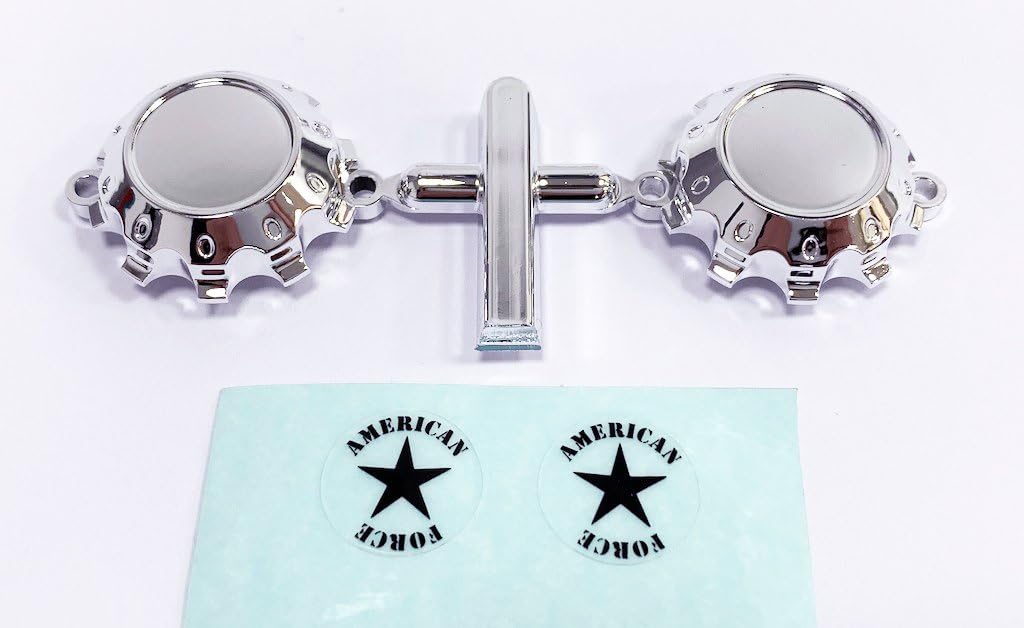 CEN Racing CD0632 American Force H01 Contra Wheel Cap Chrome with Decal