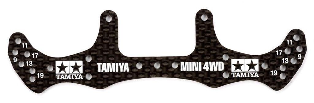 Tamiya 15499 HG Carbon Wide Rear Plate 1.5mm