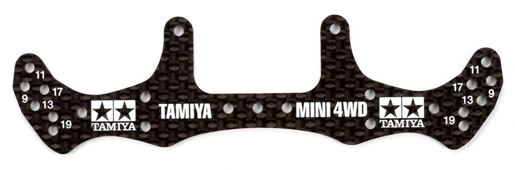 Tamiya 15499 HG Carbon Wide Rear Plate 1.5mm