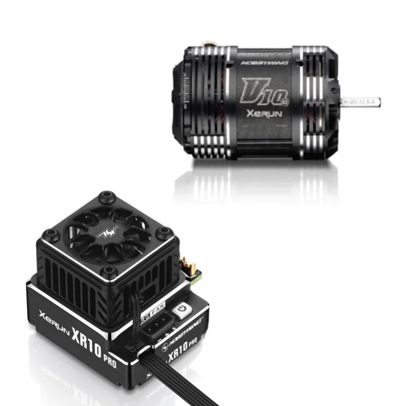 Hobbywing 38020325 Combo XR10 Pro G2S ESC + V10 G3 4.5T Motor