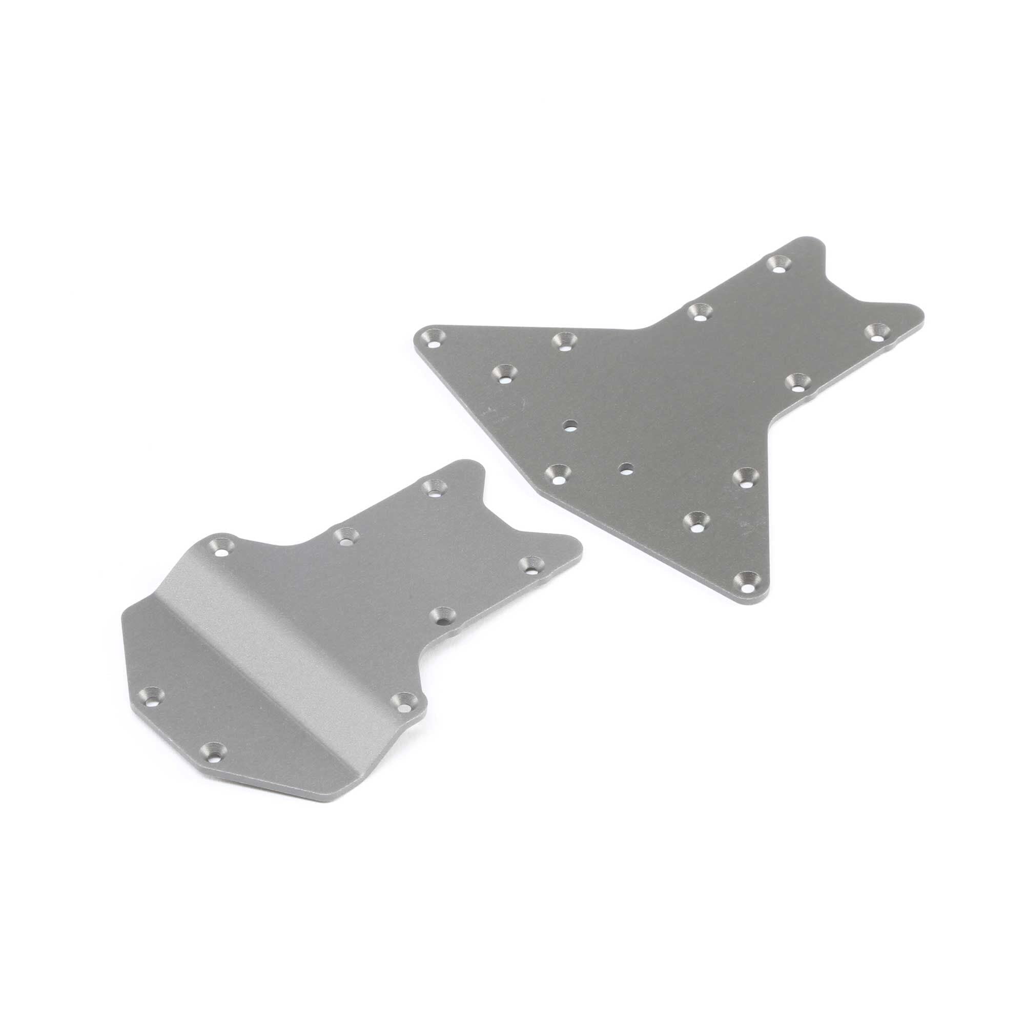 Losi LOS241022 Skid Plate Set,Front/Rear:  1/8 LST 3XL-E