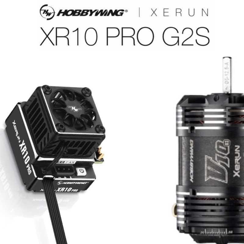 Hobbywing 38020336 Combo XR10 Pro G2S ESC + V10 G4 21.5T Motor