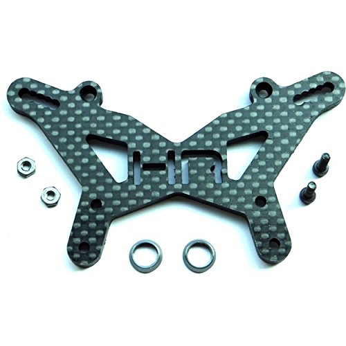 Hot Racing SCTT28G Carbon Fiber Pro Set Front Shock Tower