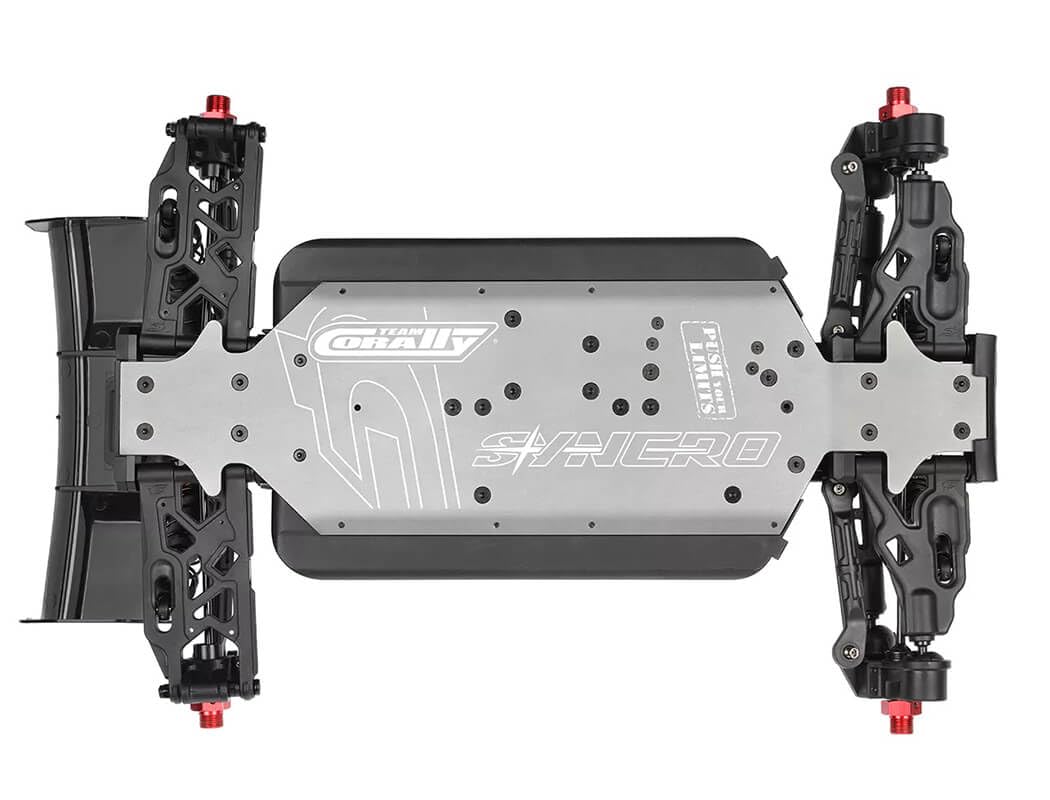 Corally 00287-R Syncro-4 1/8 4S Brushless Off Road Buggy, RTR, Red