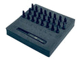 CEN Racing CKD0618 Bullet Wheel Lug (black chrome M2 studs, w/tool, 24pcs)