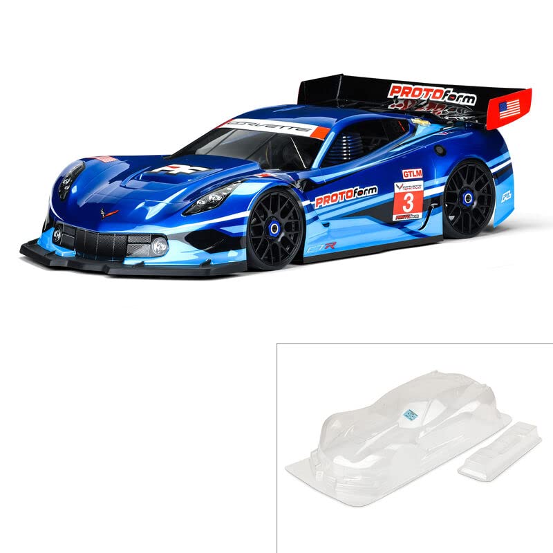 Pro-Form 155140 1/8 Corvette C7.R Clear Body :GT