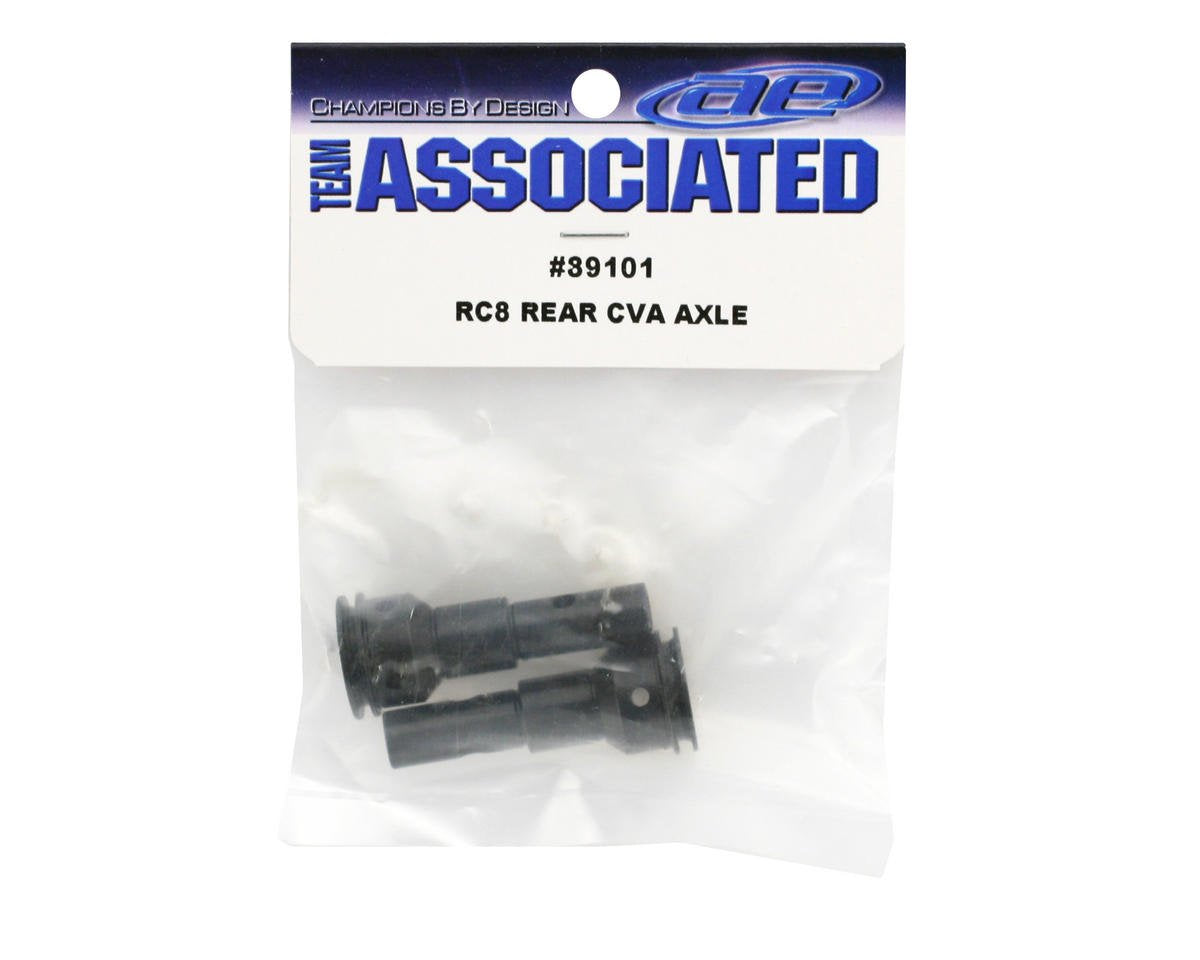 Team Associated 89101 Rear CVA Axle Set (2): RC8 RC8T RC8Be SC8 SC8e