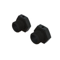 Arrma 311067 Aluminum Wheel Hex 17mm - 14.6mm Thick, Black (2)